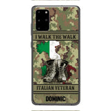 Personalized Italian Veteran Phone Case OCT-DT14