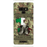 Personalized Italian Veteran Phone Case OCT-DT14