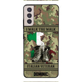 Personalized Italian Veteran Phone Case OCT-DT14