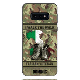 Personalized Italian Veteran Phone Case OCT-DT14