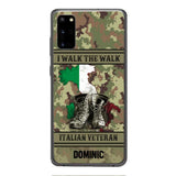 Personalized Italian Veteran Phone Case OCT-DT14