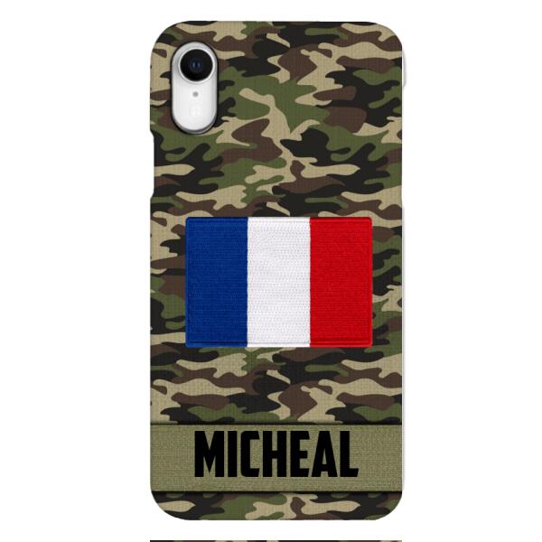 Personalized France Soldier Phone Case OCT-LN14