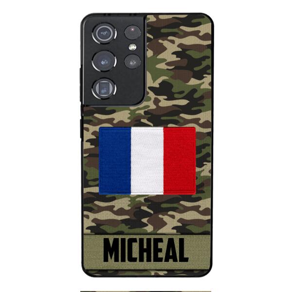 Personalized France Soldier Phone Case OCT-LN14