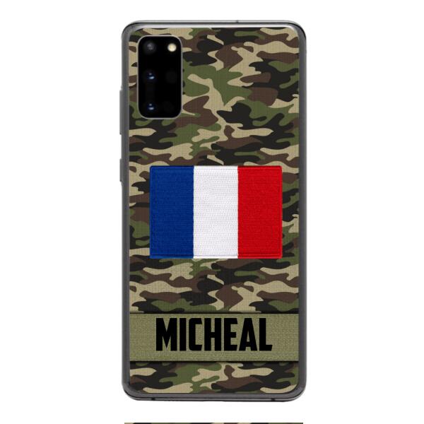 Personalized France Soldier Phone Case OCT-LN14