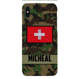 Personalized Swiss Soldier Phone Case OCT-LN14