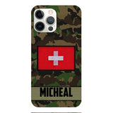 Personalized Swiss Soldier Phone Case OCT-LN14