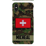 Personalized Swiss Soldier Phone Case OCT-LN14