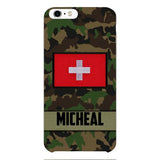 Personalized Swiss Soldier Phone Case OCT-LN14