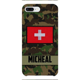 Personalized Swiss Soldier Phone Case OCT-LN14