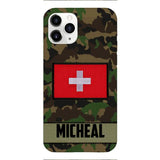 Personalized Swiss Soldier Phone Case OCT-LN14