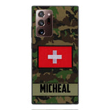 Personalized Swiss Soldier Phone Case OCT-LN14