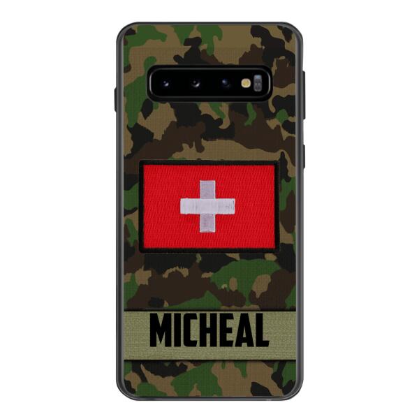 Personalized Swiss Soldier Phone Case OCT-LN14