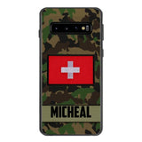 Personalized Swiss Soldier Phone Case OCT-LN14