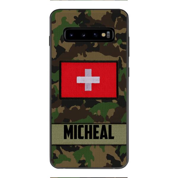 Personalized Swiss Soldier Phone Case OCT-LN14