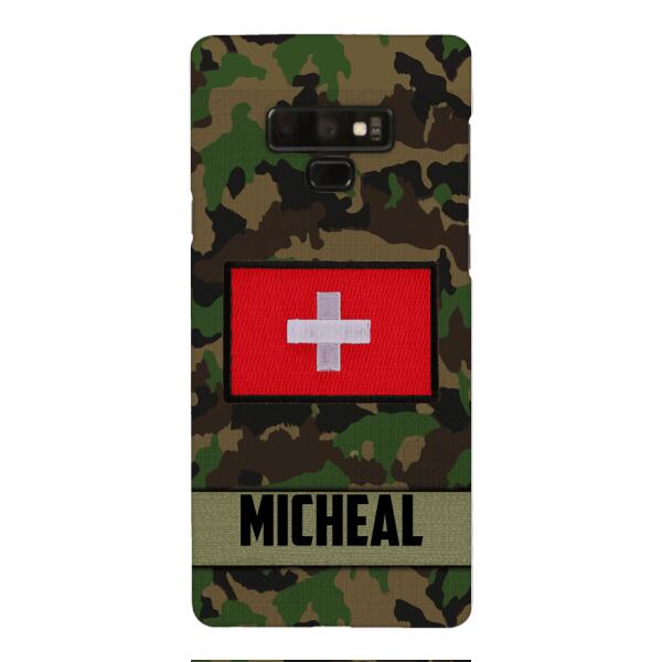 Personalized Swiss Soldier Phone Case OCT-LN14