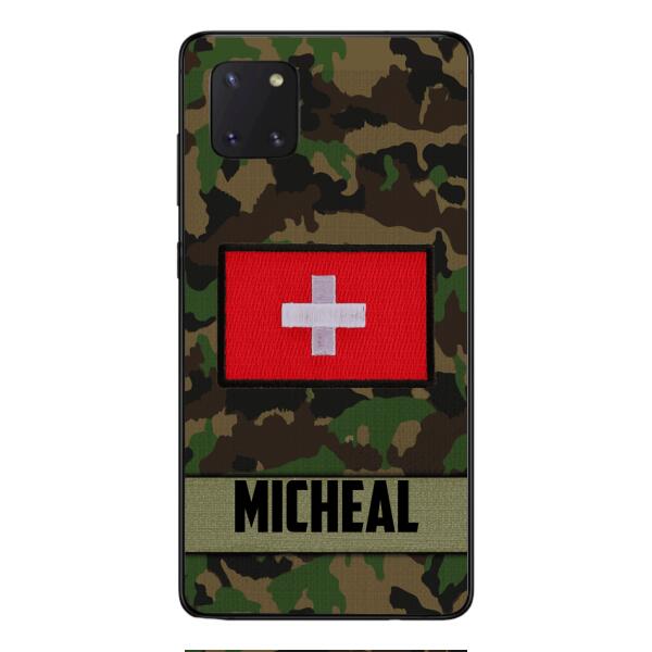 Personalized Swiss Soldier Phone Case OCT-LN14