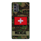 Personalized Swiss Soldier Phone Case OCT-LN14