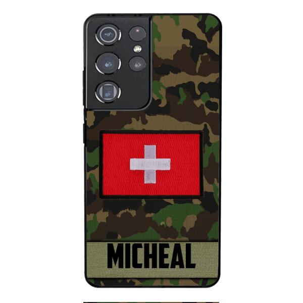 Personalized Swiss Soldier Phone Case OCT-LN14