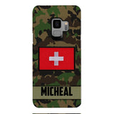 Personalized Swiss Soldier Phone Case OCT-LN14
