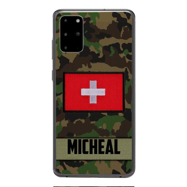 Personalized Swiss Soldier Phone Case OCT-LN14