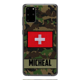 Personalized Swiss Soldier Phone Case OCT-LN14