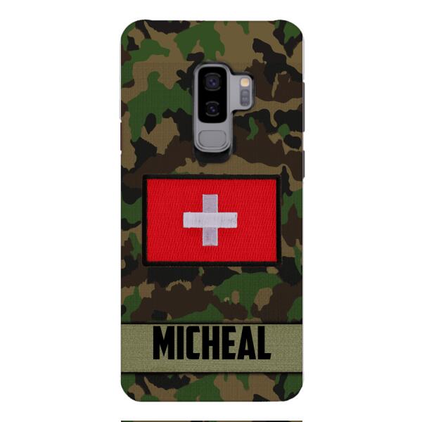 Personalized Swiss Soldier Phone Case OCT-LN14