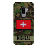 Personalized Swiss Soldier Phone Case OCT-LN14