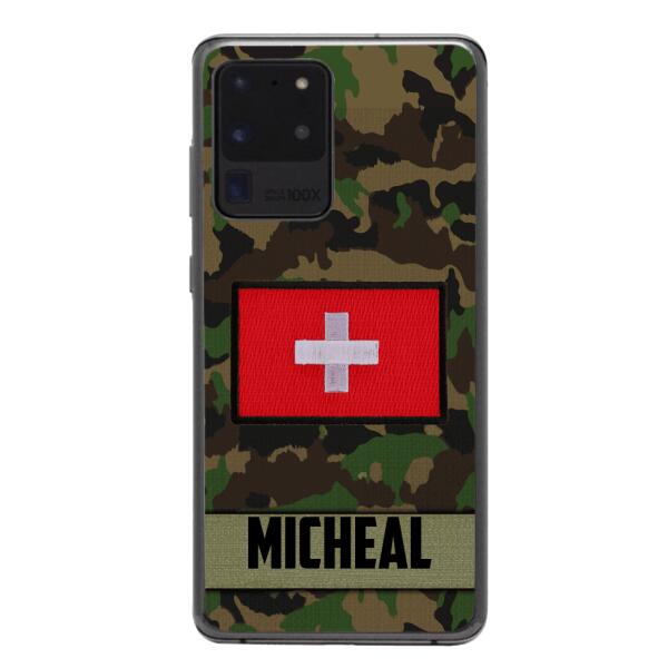 Personalized Swiss Soldier Phone Case OCT-LN14
