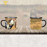 PERSONALIZED ROOSTER STEEL MUG 12OZ 3D PRINTED TNDT1810