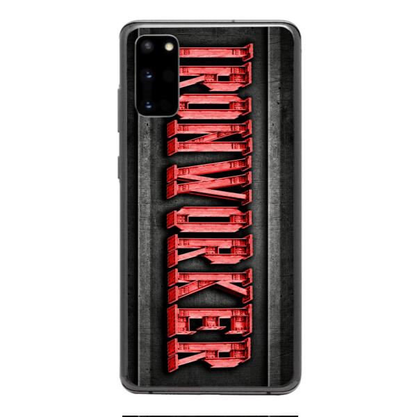 Personalized Ironworker Phone Case OCT-HQ19