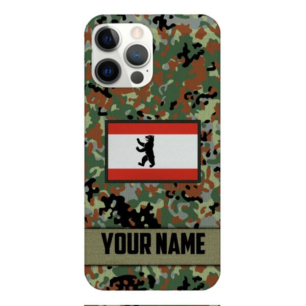 Personalized Berlin Camo Phone Case OCT-LN21