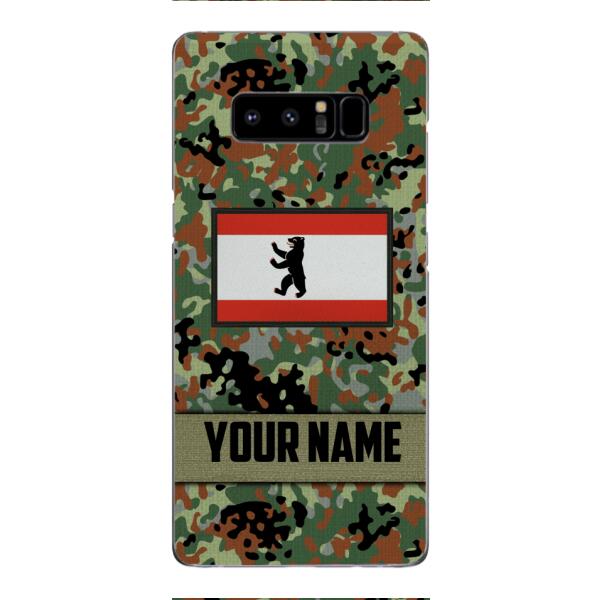 Personalized Berlin Camo Phone Case OCT-LN21