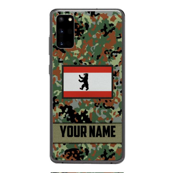 Personalized Berlin Camo Phone Case OCT-LN21