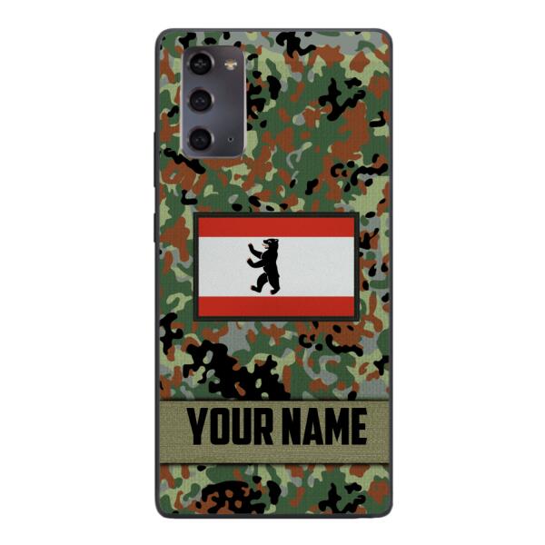 Personalized Berlin Camo Phone Case OCT-LN21