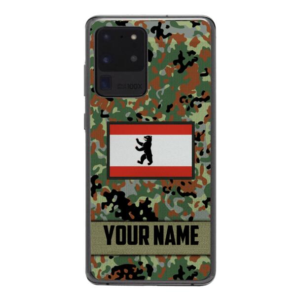 Personalized Berlin Camo Phone Case OCT-LN21