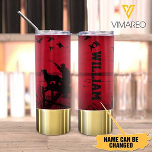 Personalized Duck Hunting Skinny Tumbler Printed OCT-DT26
