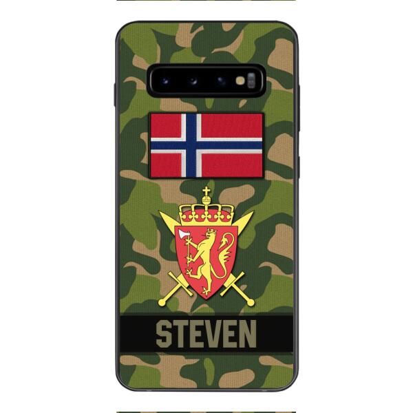 Personalized Norway Soldier Phone Case OCT-DT26