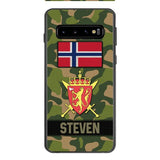 Personalized Norway Soldier Phone Case OCT-DT26