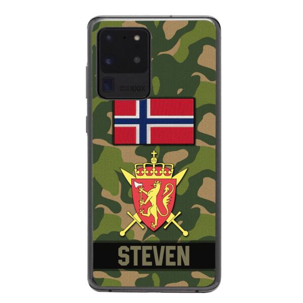 Personalized Norway Soldier Phone Case OCT-DT26
