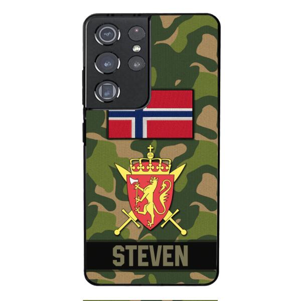 Personalized Norway Soldier Phone Case OCT-DT26