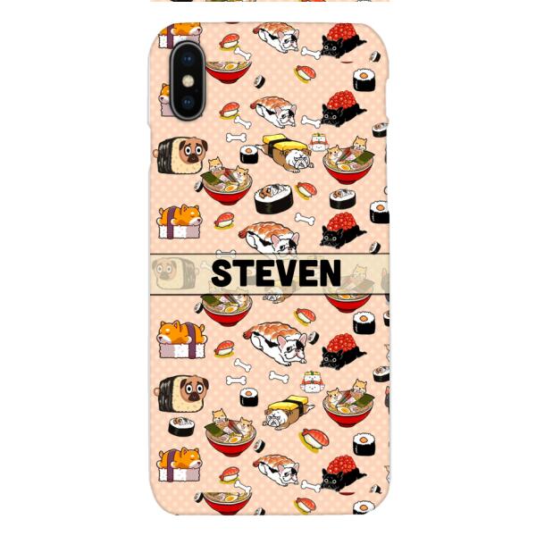 PERSONALIZED DOG SUSHI PHONECASE MTMA2610