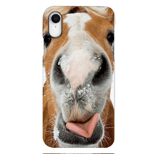 PERSONALIZED FUNNY HORSE PHONECASE QTVQ0111