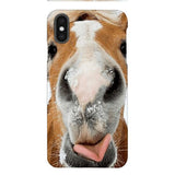 PERSONALIZED FUNNY HORSE PHONECASE QTVQ0111