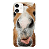 PERSONALIZED FUNNY HORSE PHONECASE QTVQ0111