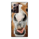 PERSONALIZED FUNNY HORSE PHONECASE QTVQ0111