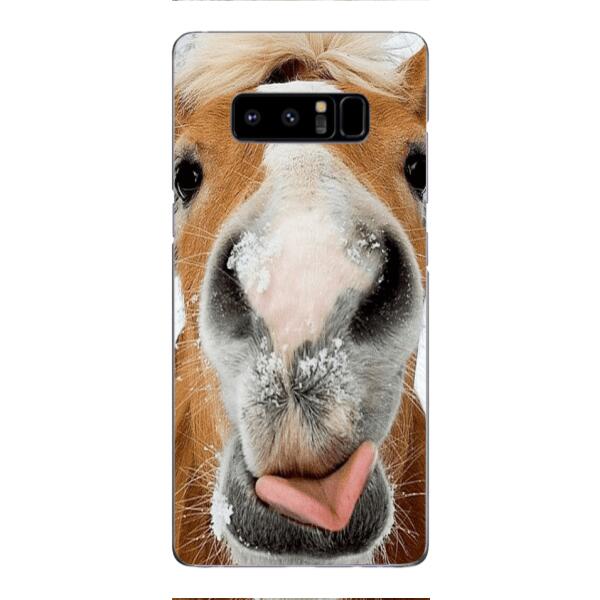 PERSONALIZED FUNNY HORSE PHONECASE QTVQ0111