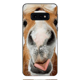 PERSONALIZED FUNNY HORSE PHONECASE QTVQ0111
