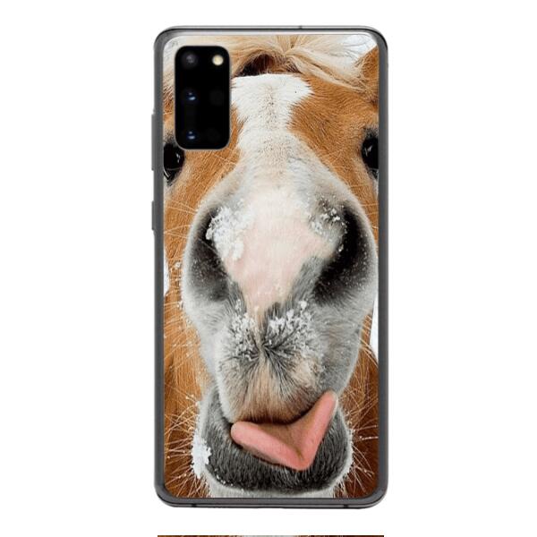 PERSONALIZED FUNNY HORSE PHONECASE QTVQ0111