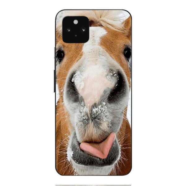 PERSONALIZED FUNNY HORSE PHONECASE QTVQ0111