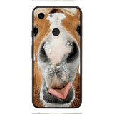 PERSONALIZED FUNNY HORSE PHONECASE QTVQ0111